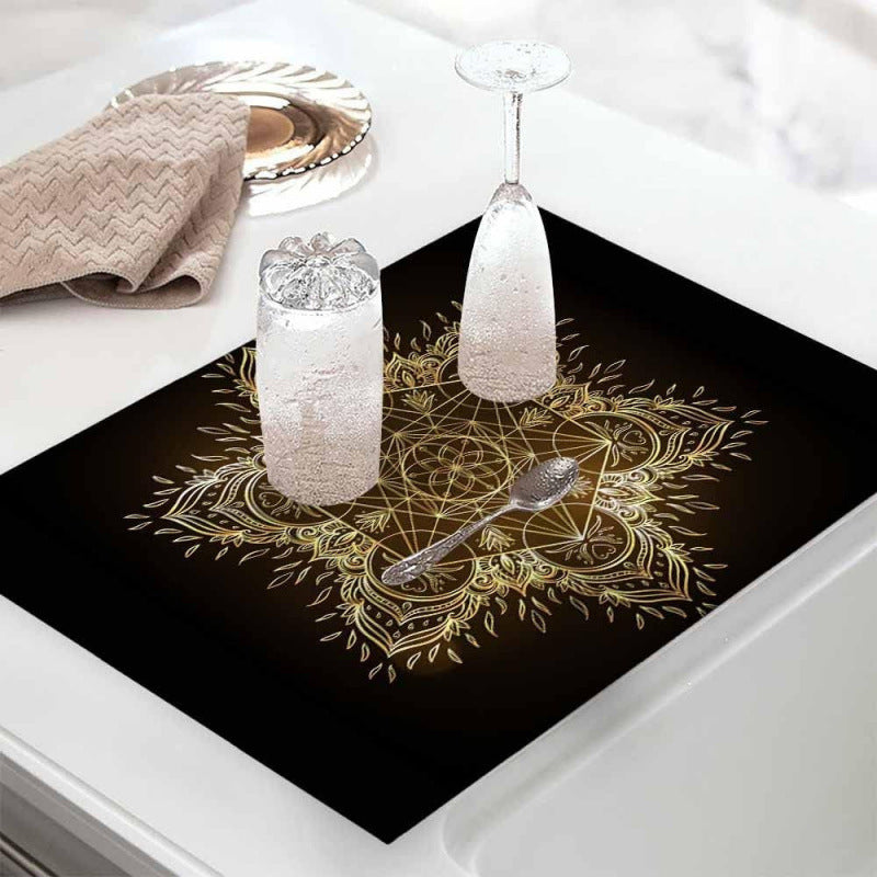 Coffee-Themed Kitchen Anti-Fatigue Mat | Kelmera