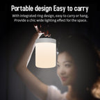 Color-Changing Smart Cylinder Table Lamp with Touch Top Light Night Light | Kelmera
