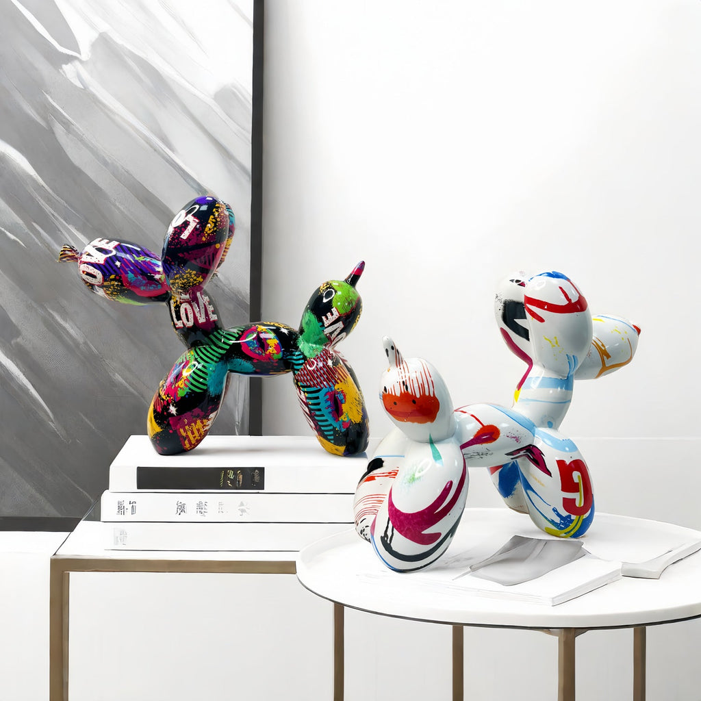 Colorful Balloon Dog Sculpture | Kelmera
