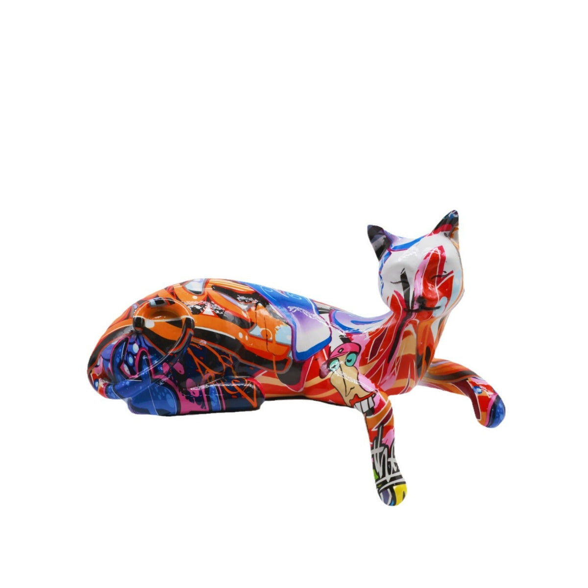 Colorful Cat Sculpture | Kelmera