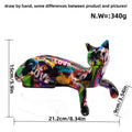 Colorful Cat Sculpture | Kelmera