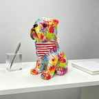 Colorful Decorative Figure of a Dog in Modern Design | Kelmera