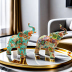 Colorful Elephants Figure | Kelmera