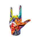 Colorful Hand Sculpture | Kelmera