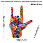 Colorful Hand Sculpture | Kelmera