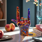 Colorful Hand Sculpture | Kelmera