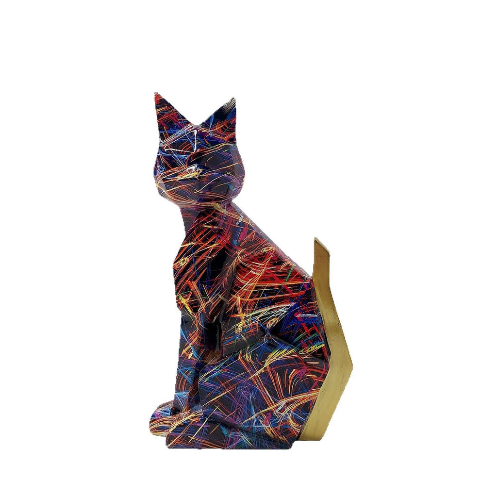Colorful Lion Figure made of High-Quality Resin | Kelmera