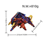 Colorful Lion Figure made of High-Quality Resin | Kelmera