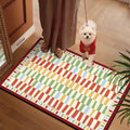 Colorful Patterned Floor Mat | Kelmera