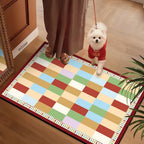 Colorful Patterned Floor Mat | Kelmera