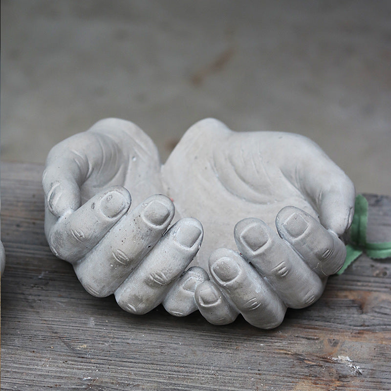 Concrete Decorative Hand Sculpture | Kelmera