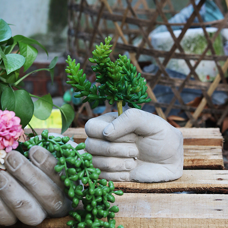 Concrete Decorative Hand Sculpture | Kelmera