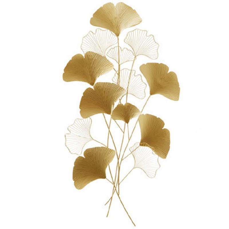 Contemporary Ginkgo Leaf Wall Sculpture | Kelmera