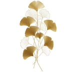 Contemporary Ginkgo Leaf Wall Sculpture | Kelmera
