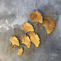 Contemporary Ginkgo Leaf Wall Sculpture | Kelmera