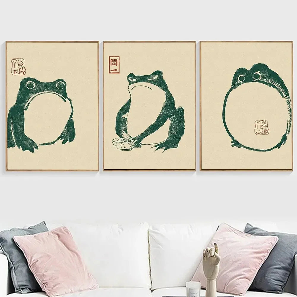 Corndorra Canvas Poster - Set of 3