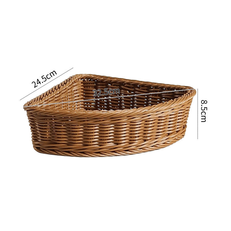 Corner Woven Storage Basket | Kelmera