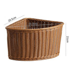 Corner Woven Storage Basket | Kelmera