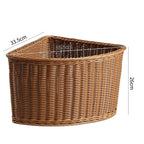Corner Woven Storage Basket | Kelmera