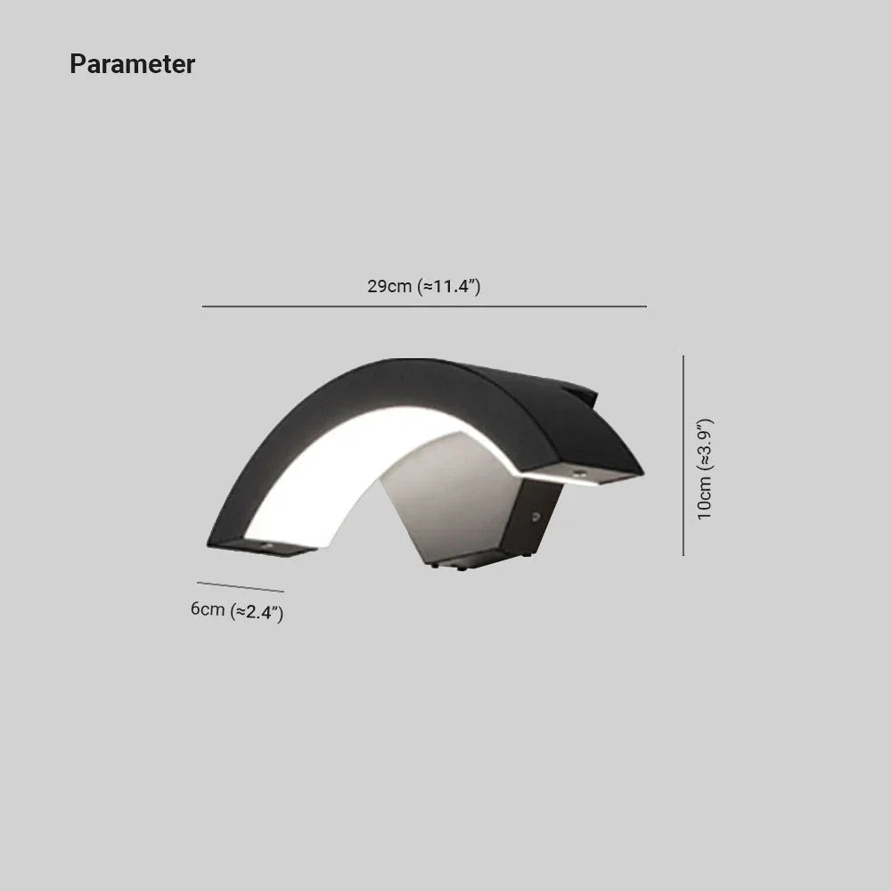 Cornisa Outdoor Wall Lamp