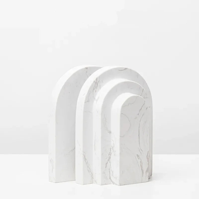 Corvova Travertine Bookends