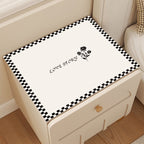 Cosmic-Themed Decorative Nightstand Mat | Kelmera