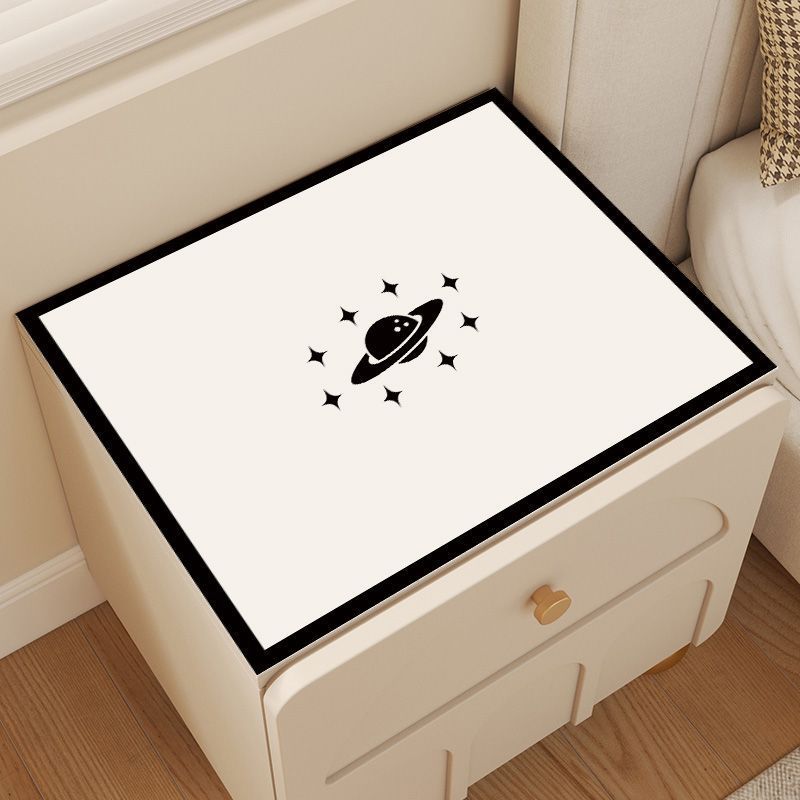 Cosmic-Themed Decorative Nightstand Mat | Kelmera