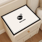 Cosmic-Themed Decorative Nightstand Mat | Kelmera