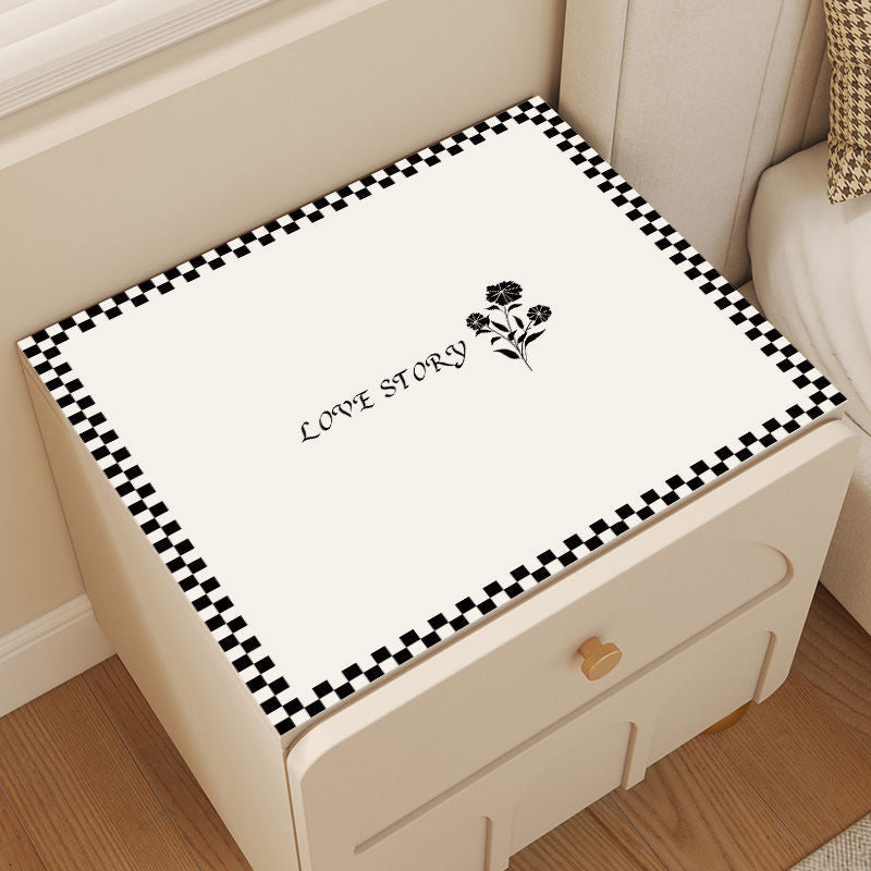 Cosmic-Themed Decorative Nightstand Mat | Kelmera