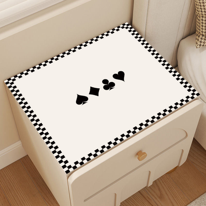 Cosmic-Themed Decorative Nightstand Mat | Kelmera