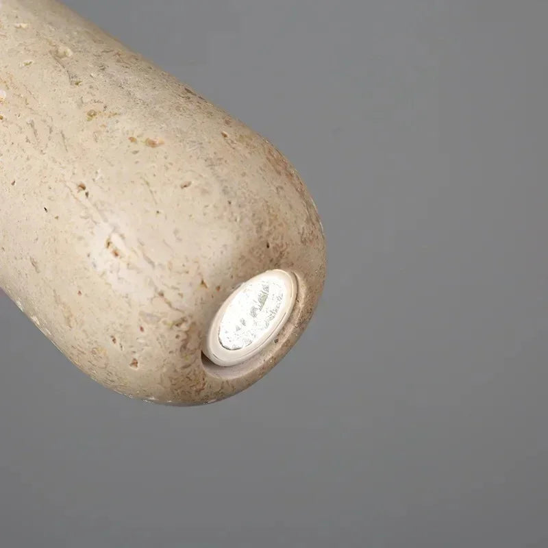 Ylvaur Travertine Pendant Lamp-Kelmera