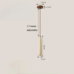 Ylvaur Travertine Pendant Lamp-Kelmera