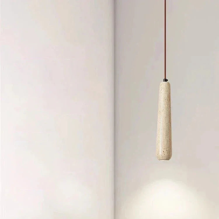 Ylvaur Travertine Pendant Lamp-Kelmera