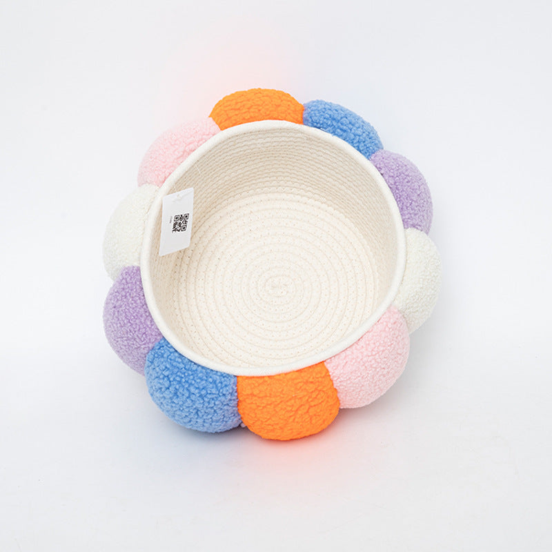 Cozy Storage Basket made of Soft Fleece | Kelmera