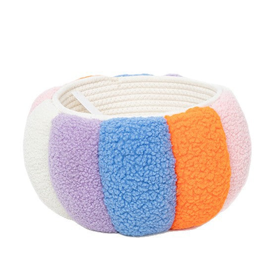Cozy Storage Basket made of Soft Fleece | Kelmera