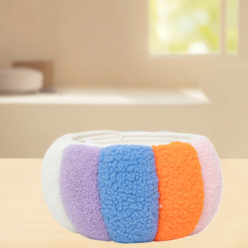 Cozy Storage Basket made of Soft Fleece | Kelmera