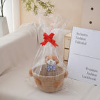 Cozy Storage Basket with Bear Motif | Kelmera