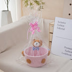 Cozy Storage Basket with Bear Motif | Kelmera