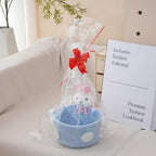 Cozy Storage Basket with Bear Motif | Kelmera