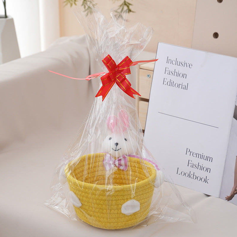 Cozy Storage Basket with Bear Motif | Kelmera