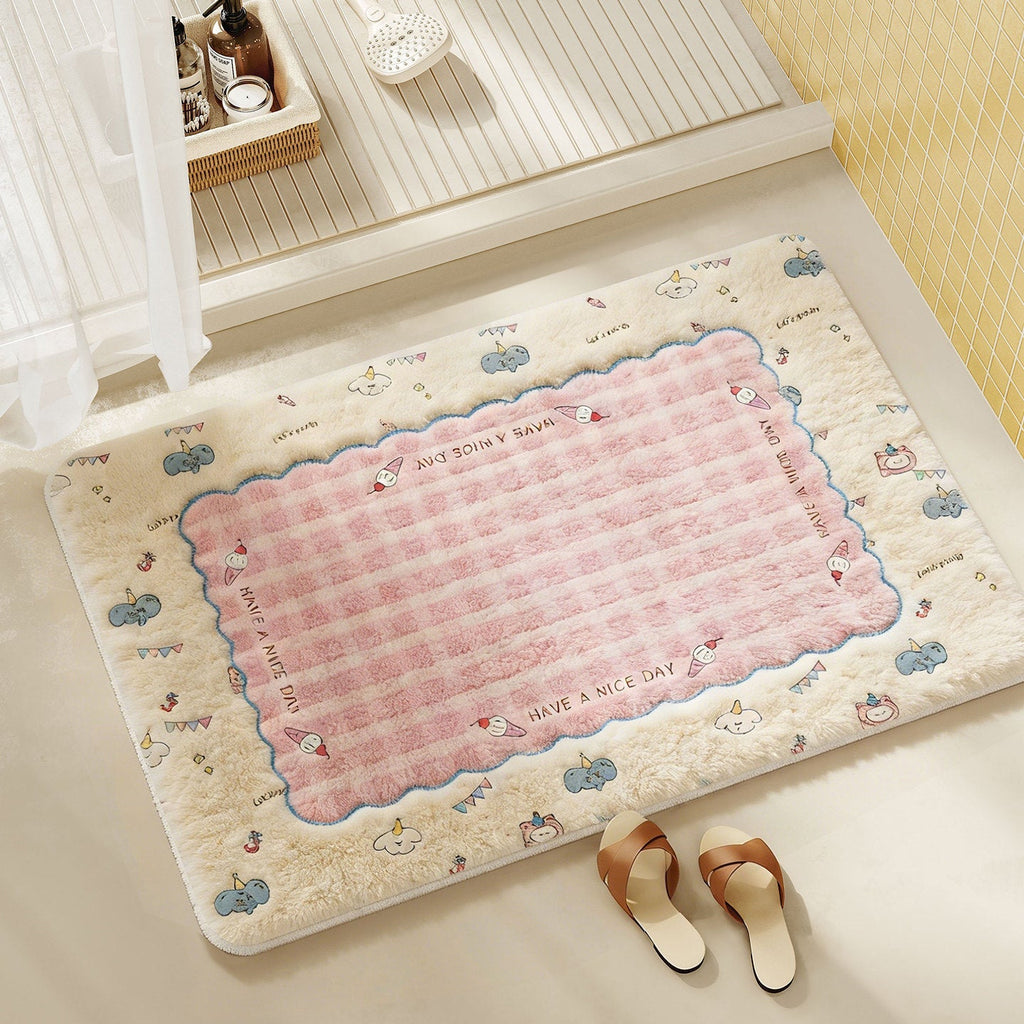 Cozy Woven Bathroom Rug | Kelmera