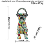 Creative Bulldog Sculpture with Headphones | Kelmera