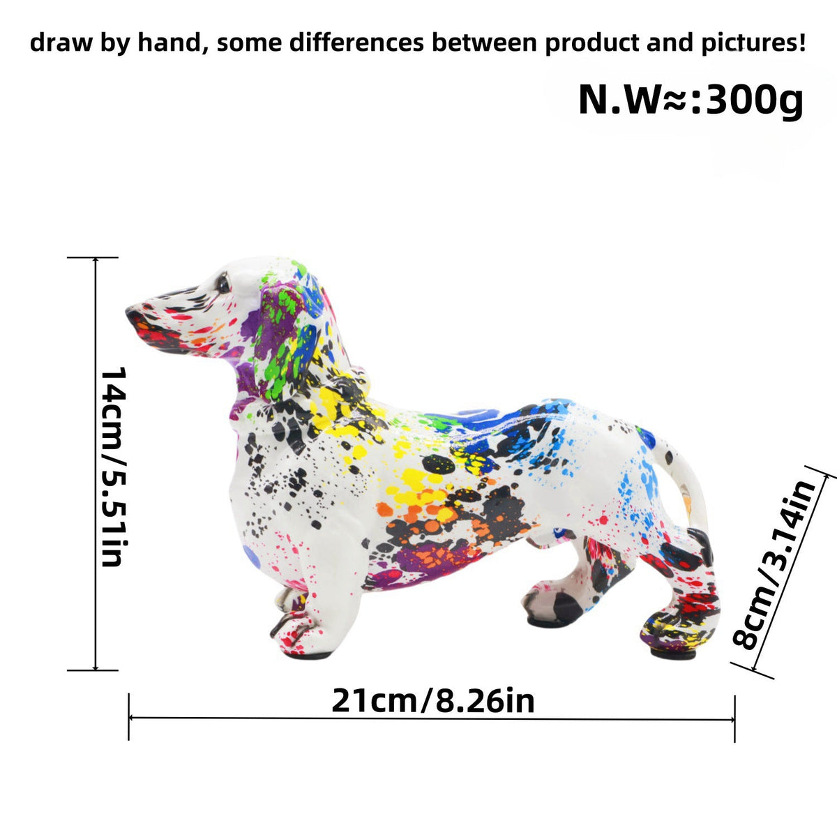Creative Decorative Figure of a Dachshund | Kelmera