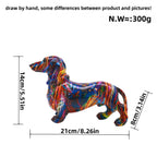 Creative Decorative Figure of a Dachshund | Kelmera