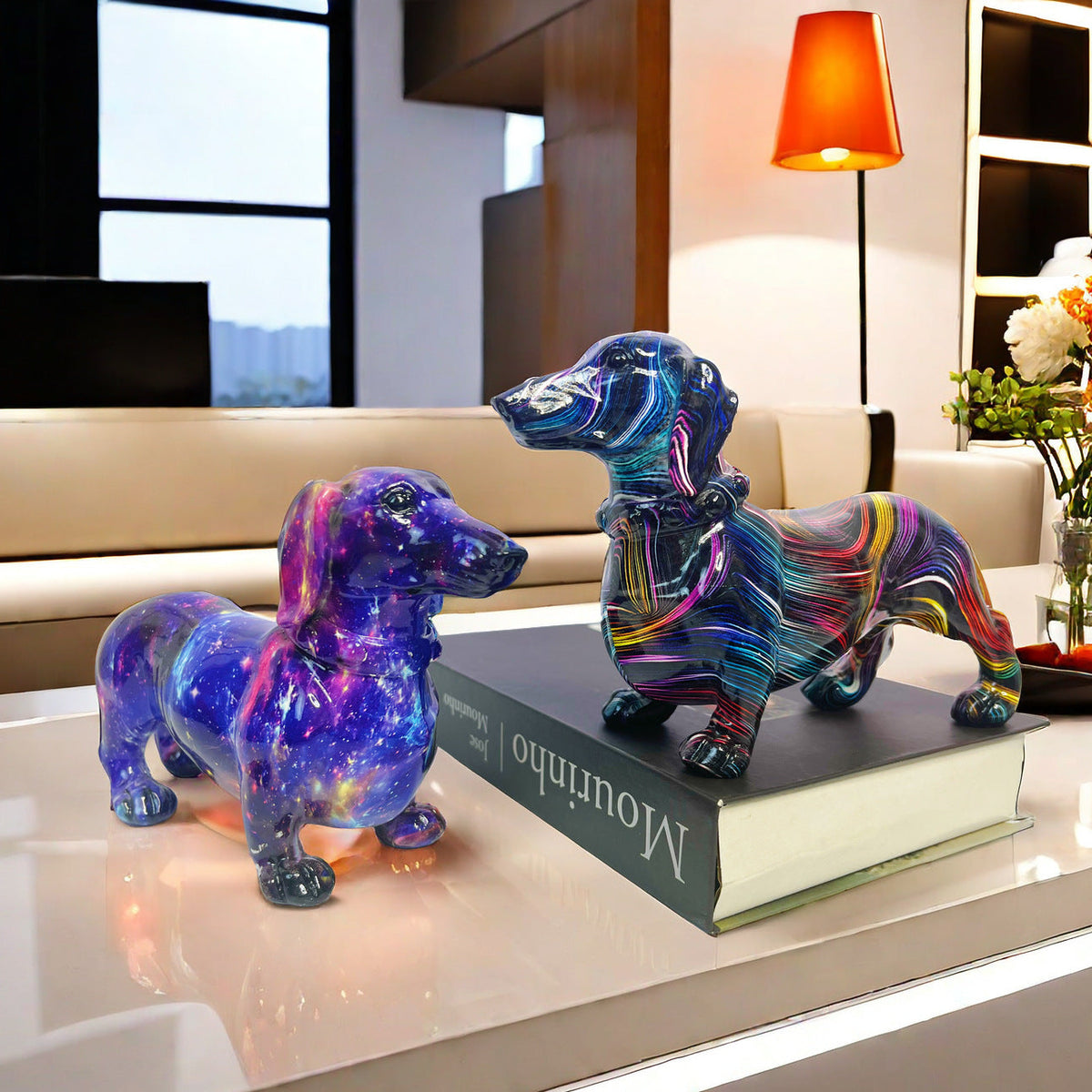 Creative Decorative Figure of a Dachshund | Kelmera