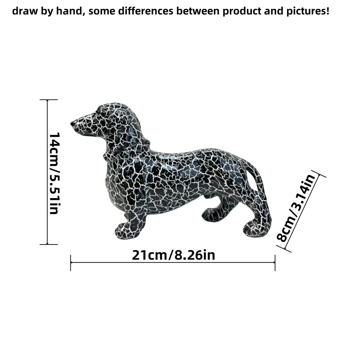 Creative Decorative Figure of a Dachshund | Kelmera