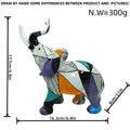 Creative Elephant Figurine with Colorful Design | Kelmera