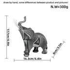 Creative Elephant Figurine with Colorful Design | Kelmera