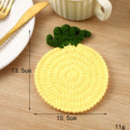 Crochet Fruit Coaster | Kelmera