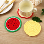 Crochet Fruit Coaster | Kelmera
